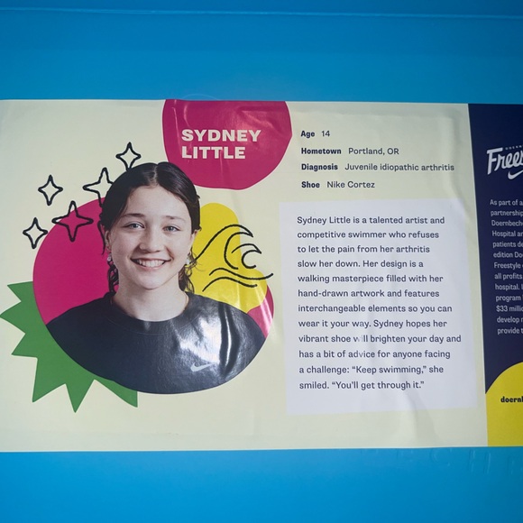 WMNS Nike Cortez x Doernbecher Freestyle 23' - Picture 9 of 9